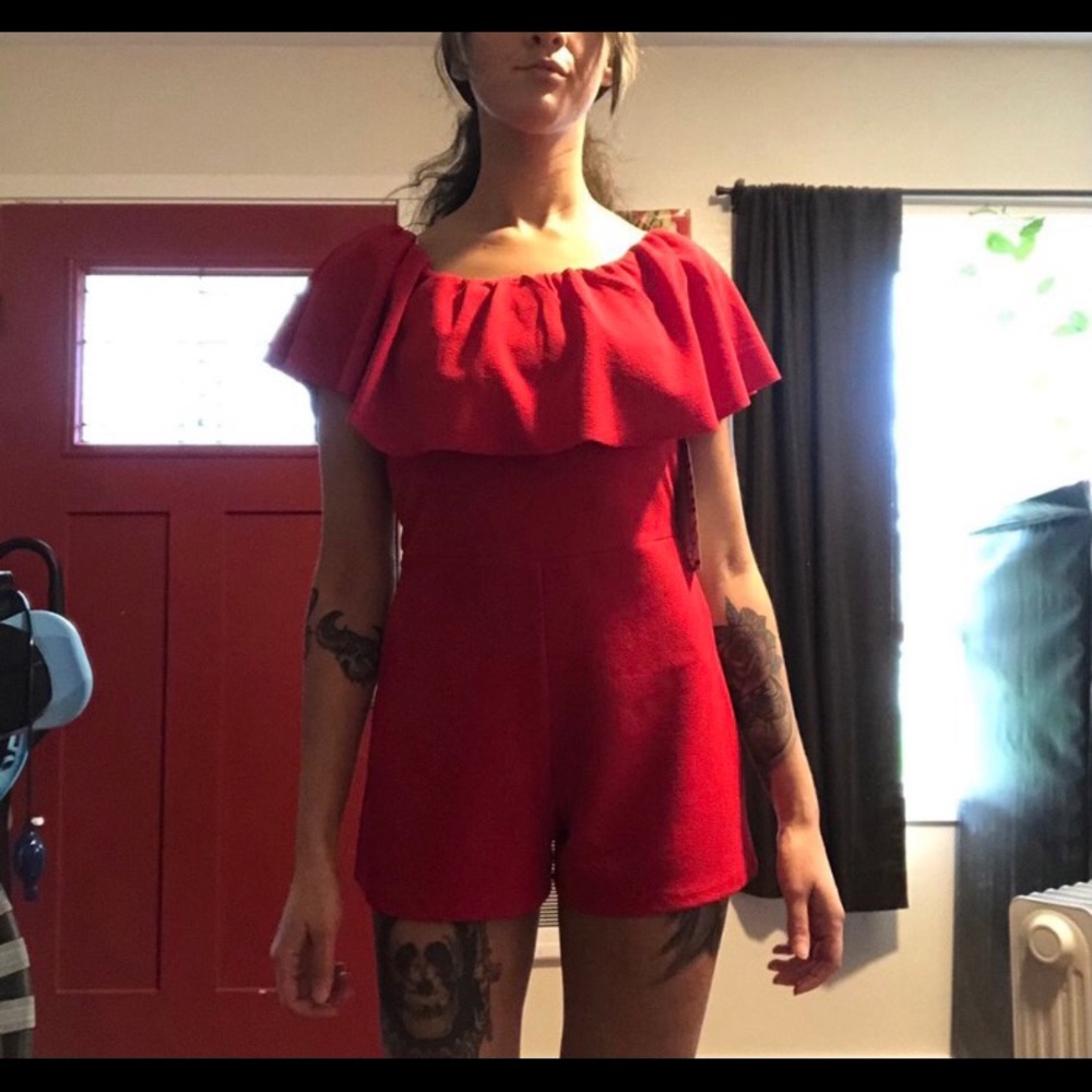 Red Romper